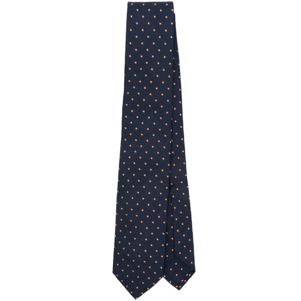 Barba Klassieke TIE voor een stijlvolle uitstraling Blue Heren