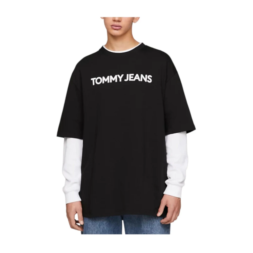 Tommy Hilfiger Gedurfde Klassieke Tee Black Heren