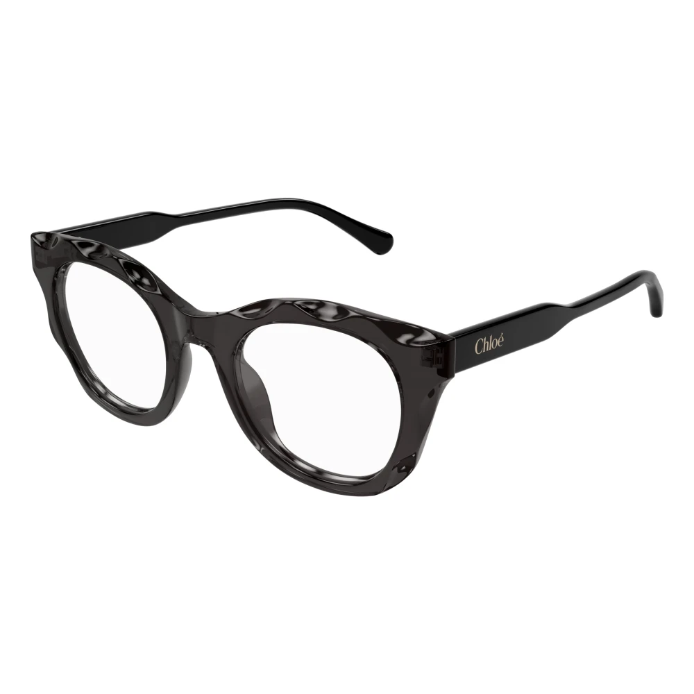 Chloé Women's Gray Glasses, 49 Mm, Panthos Optical Frame
