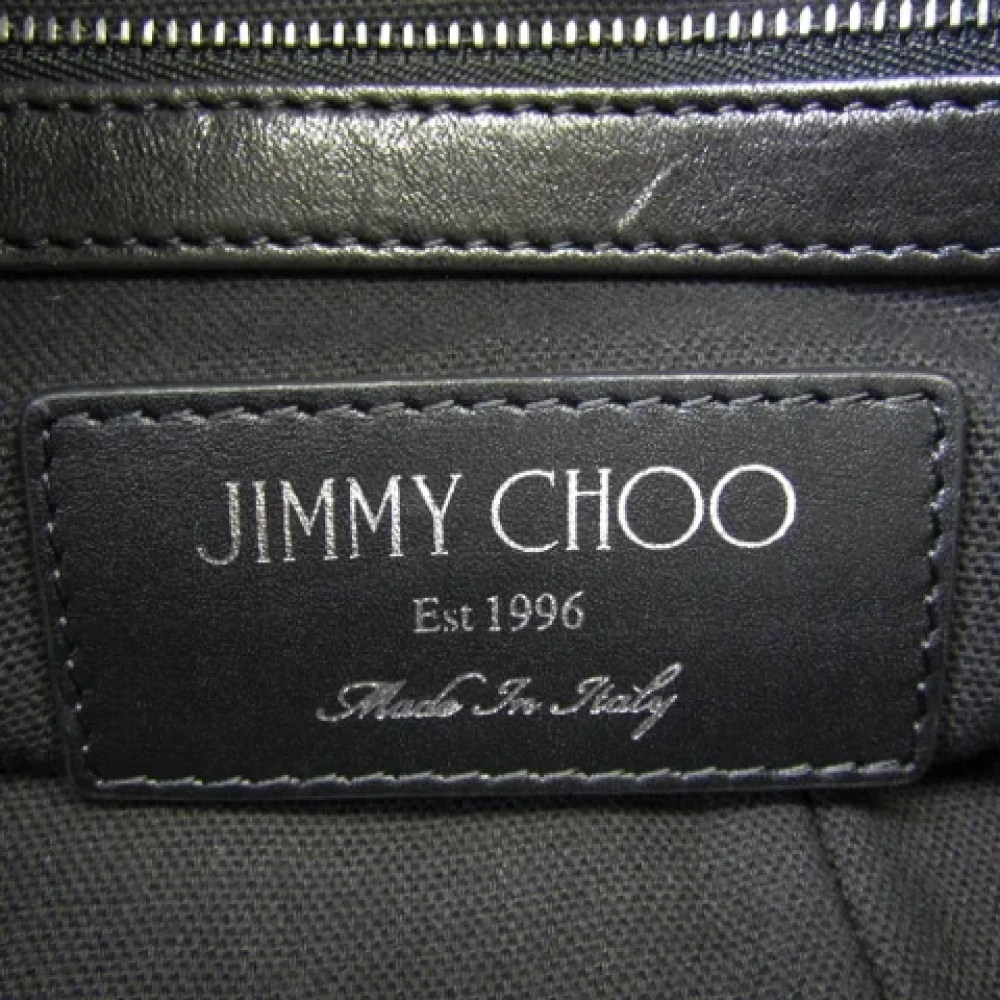 Jimmy Choo Pre-owned Canvas backpacks Black Dames