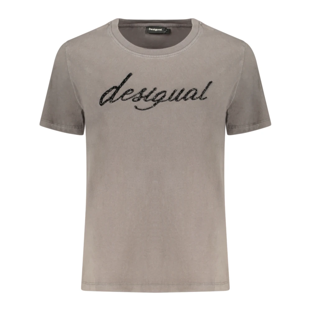 Desigual Damen Grau Varsovia T-Shirt