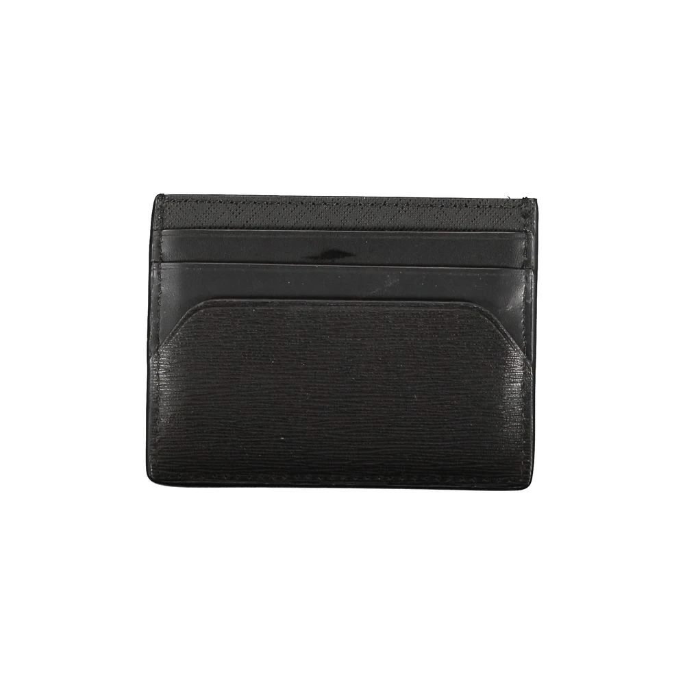 Tommy Hilfiger Zwarte Leren Portemonnee | To-32181 Black Heren