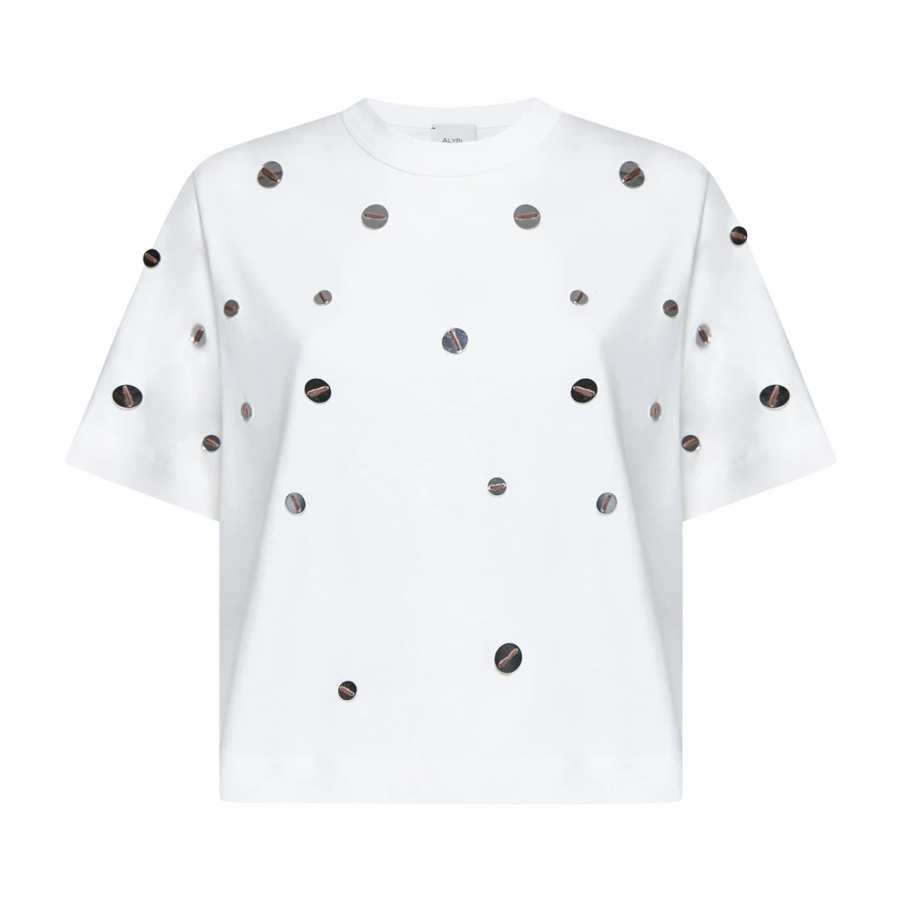 Alysi Stijlvolle T-shirts en Polos White Dames