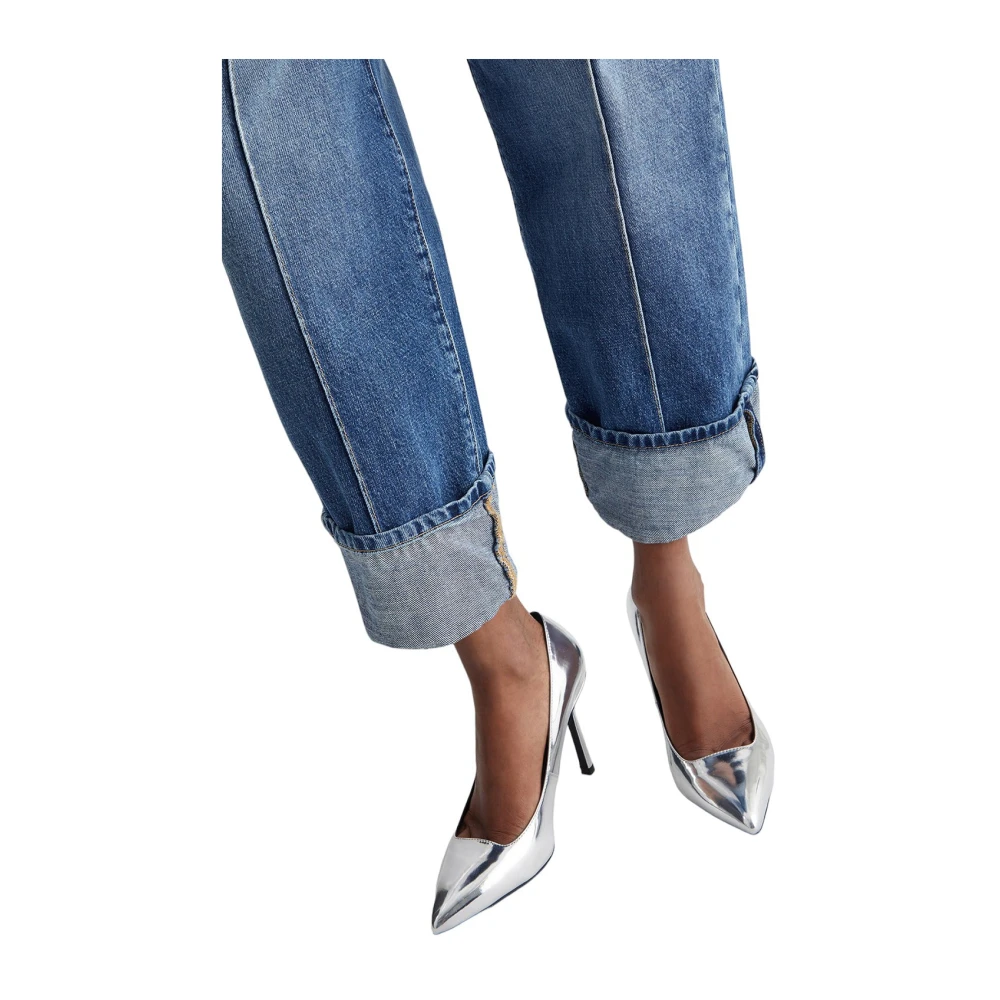 Liu Jo Denim Broek Notorius Blauw Blue Dames
