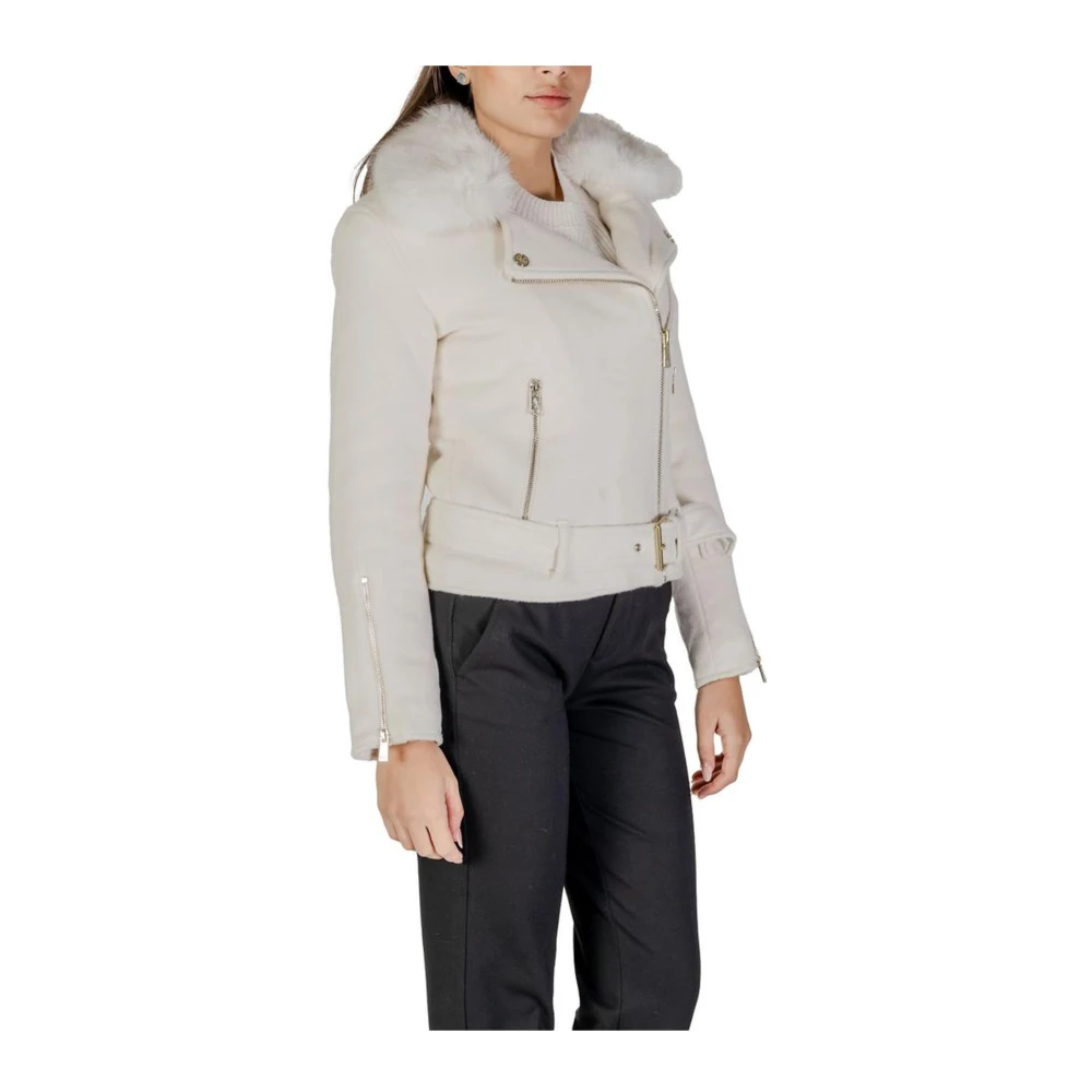 Guess Wolblend Jas & Jas Beige Dames