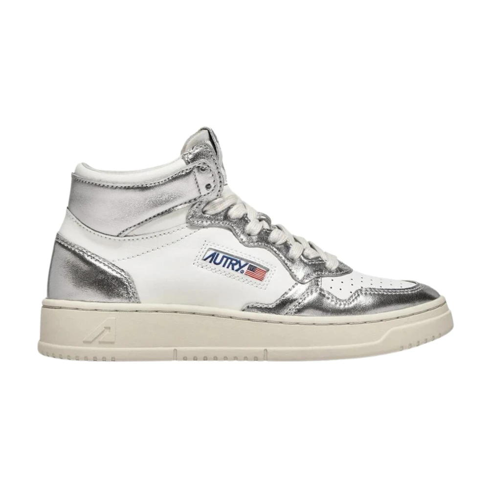 Autry Medalist Mid Sneakers Dames Schoenen Grijs