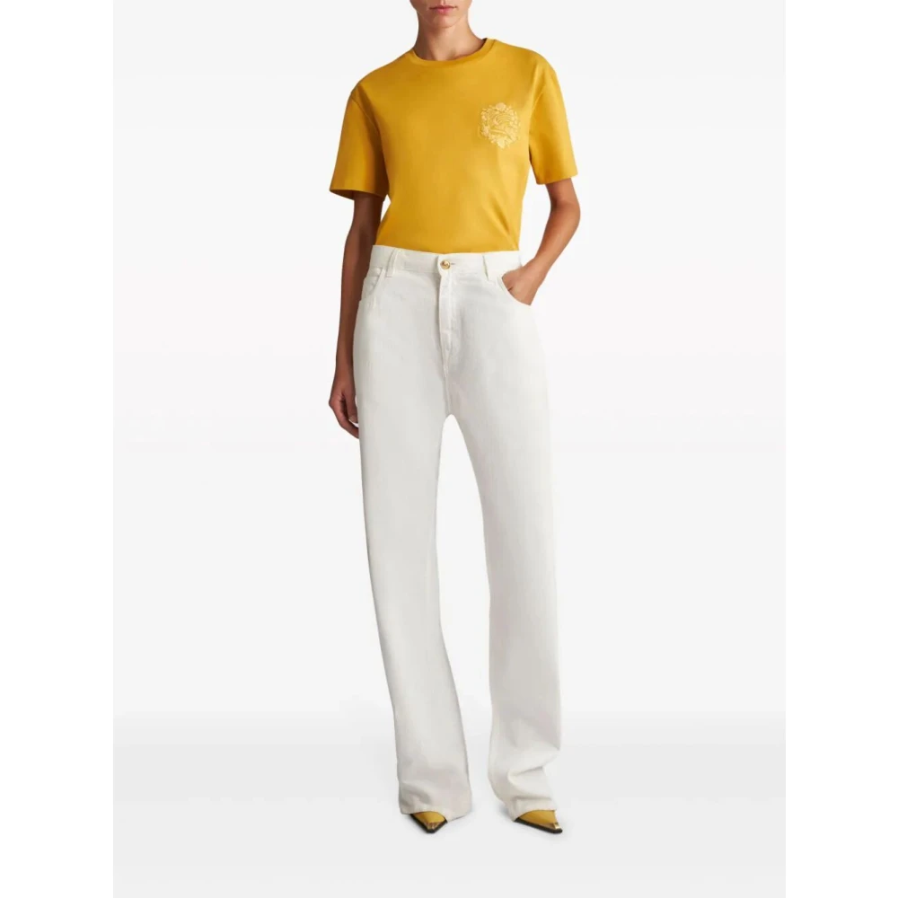 ETRO Klassieke Denim Jeans White Dames