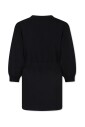 robe-noire-en-coton-avec-logo