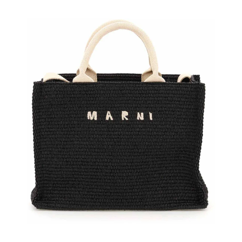 Marni Women's Black Shoulder Bag - Shopping Bags - One Size - Bags