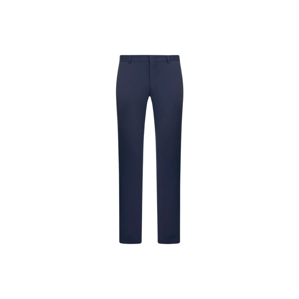 Pt Torino Men's Blue Slim-Fit Trousers - Slim-Fit Trousers - L - Trousers