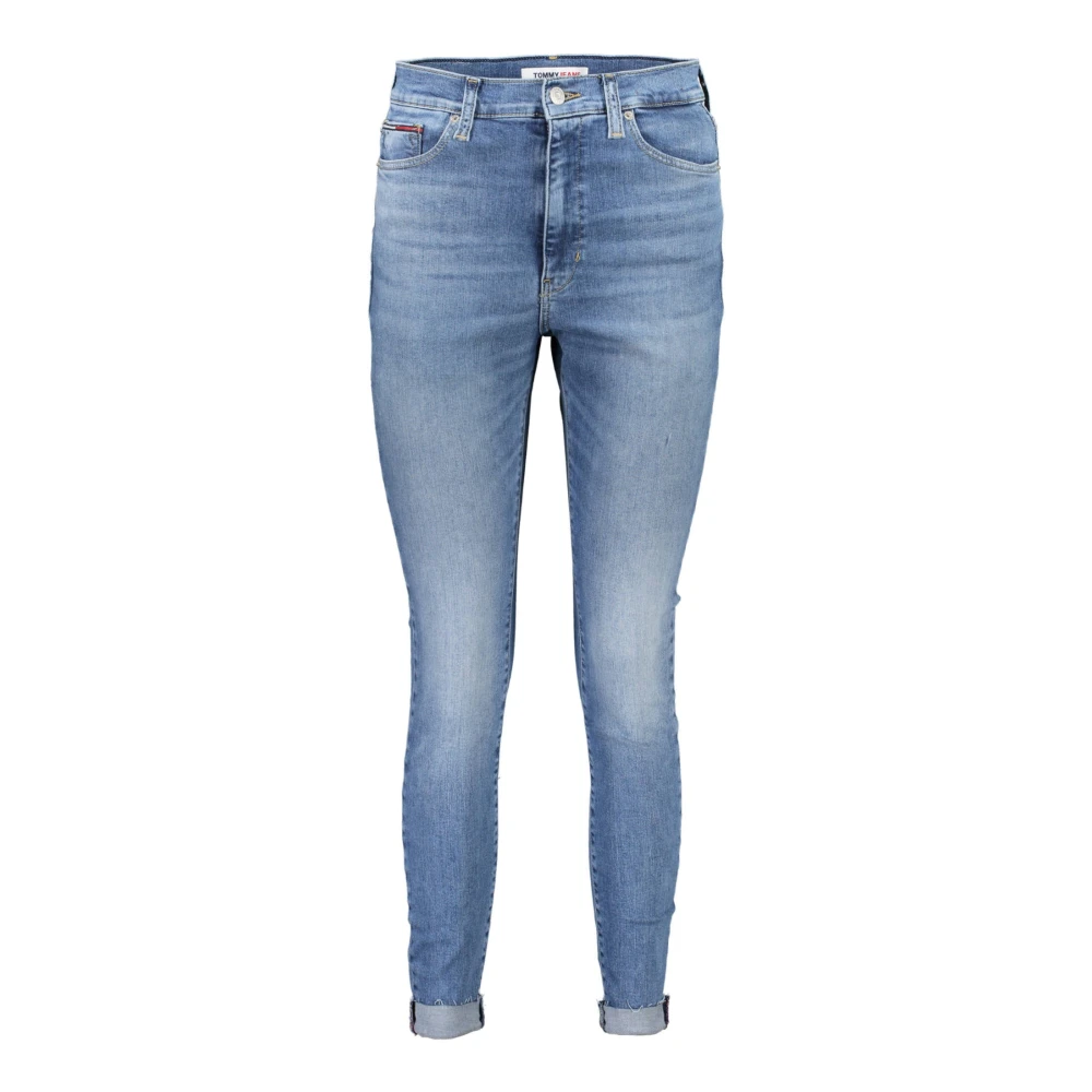 Tommy Hilfiger Women's Blue Denim Jeans With 5 Pockets