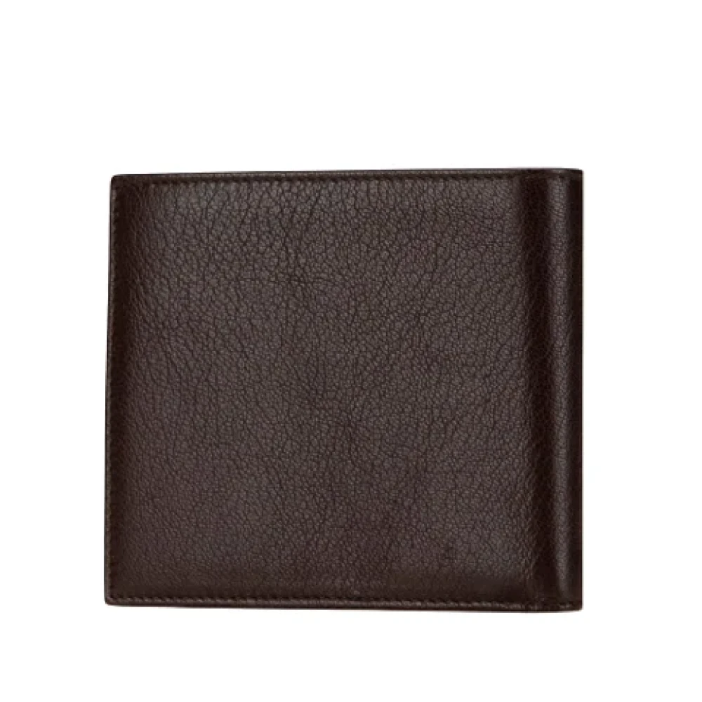 Salvatore Ferragamo Pre-owned Leather wallets Brown Dames