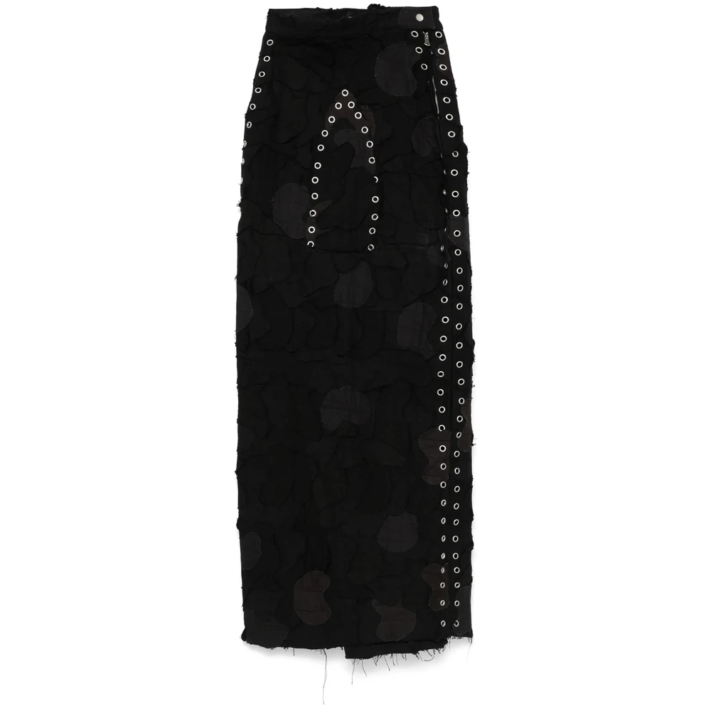 Who Decides War Zwart Oogje Versierde Rok Black Dames