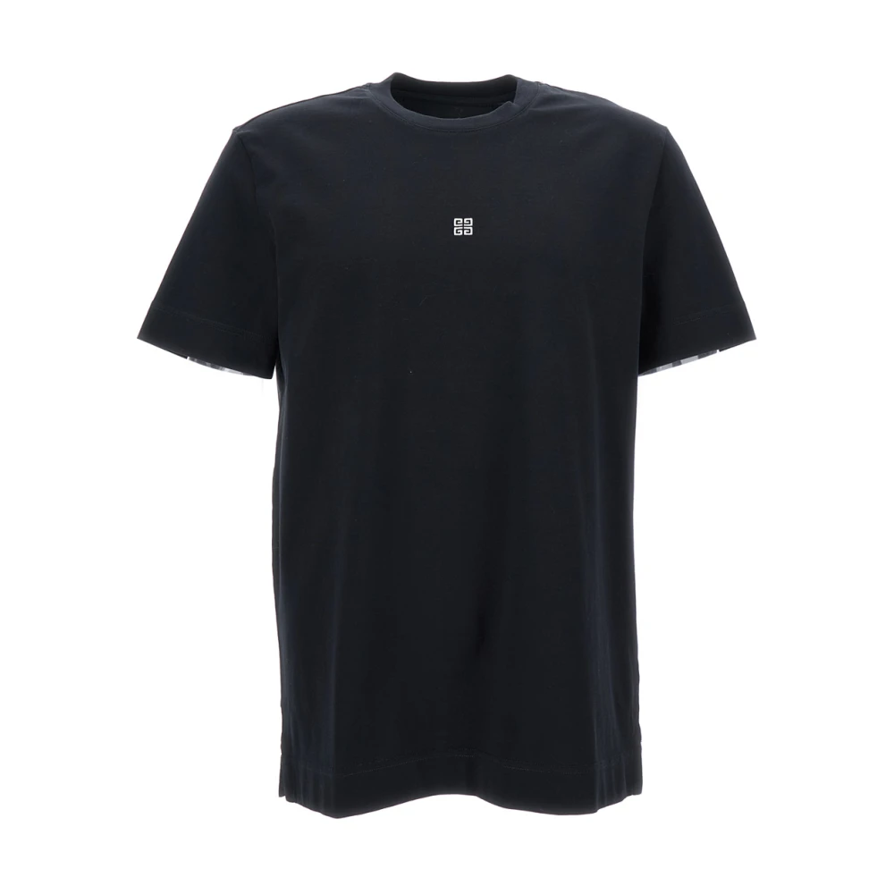 Givenchy Zwarte Slim Fit T-shirts en Polos Black Heren