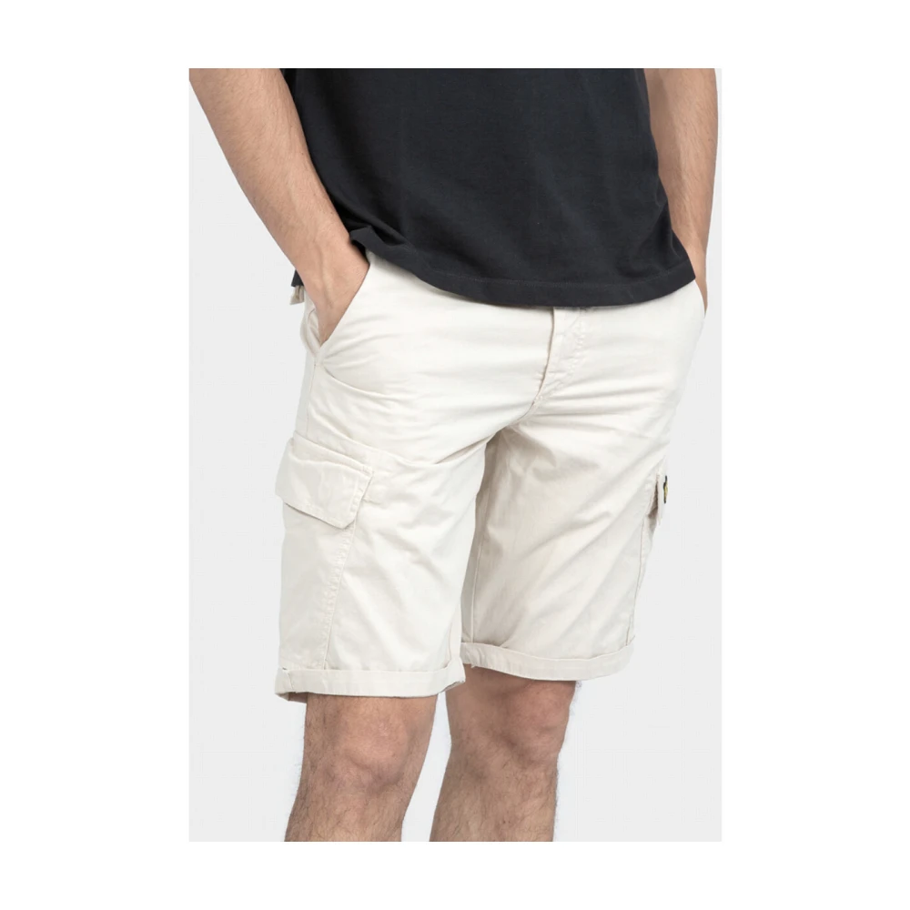 Lyle & Scott Casual Heren Shorts Beige Heren