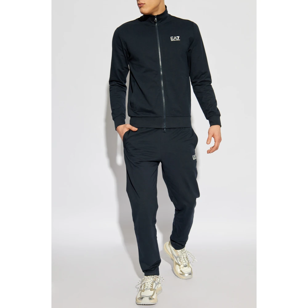Emporio Armani EA7 Trainingspak Blue Heren