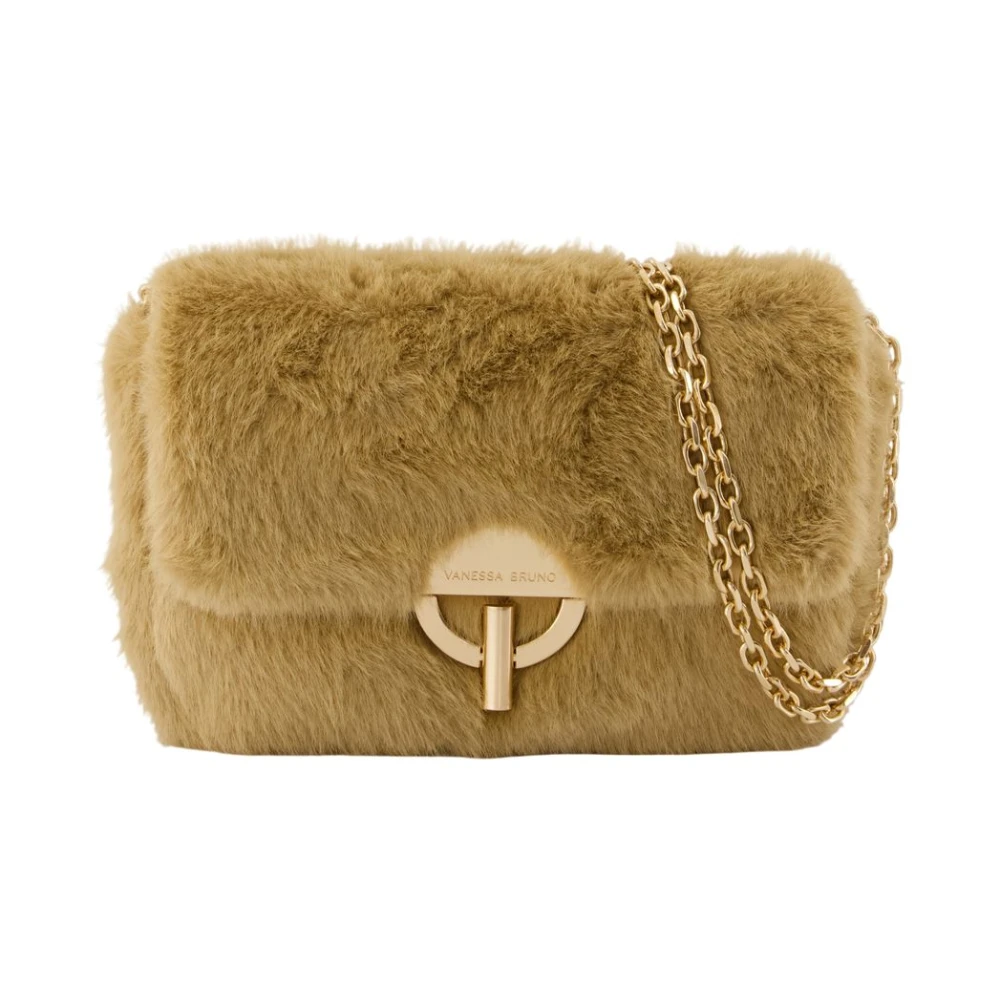 Vanessa Bruno Women's Beige Shoulder Bag - Moon Moyen