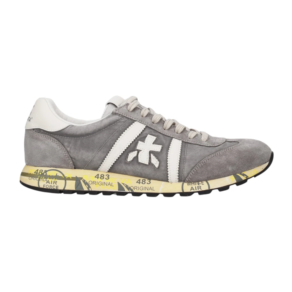 Premiata Men's Gray Sneakers, 9 Uk, Lucy 8187 Trainers