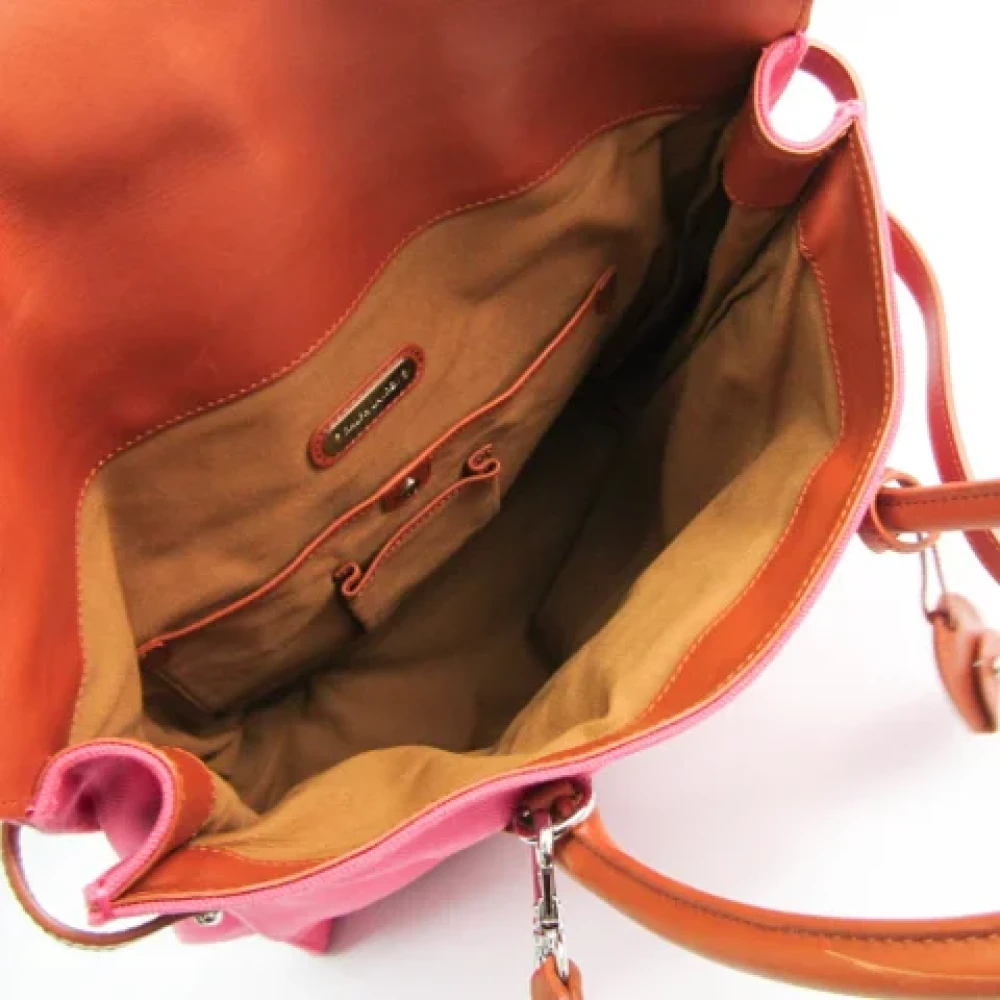 Ralph Lauren Pre-owned Leather handbags Pink Dames