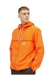 Pomarańczowa kurtka przeciwdeszczowa dla mężczyzn