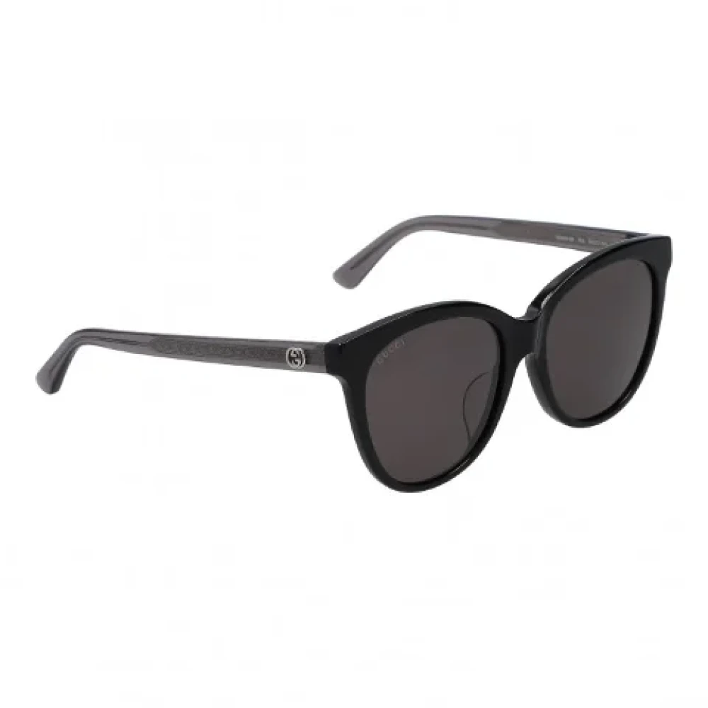Gucci Vintage Pre-owned Fabric sunglasses Black Dames