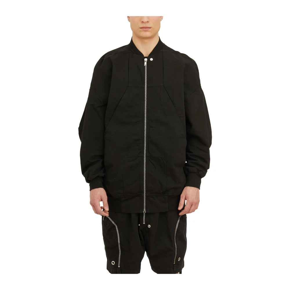 Rick Owens Sphinx Jumbo Flight Bomberjack Black Heren