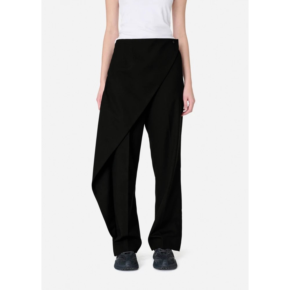 Axel Arigato Slit Trousers Black Dames