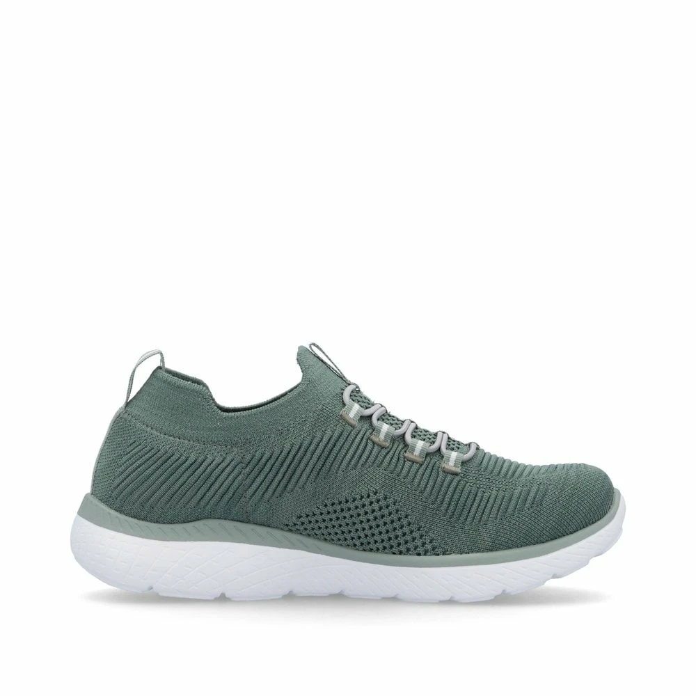 Rieker Sneakers Dames Schoenen Groen