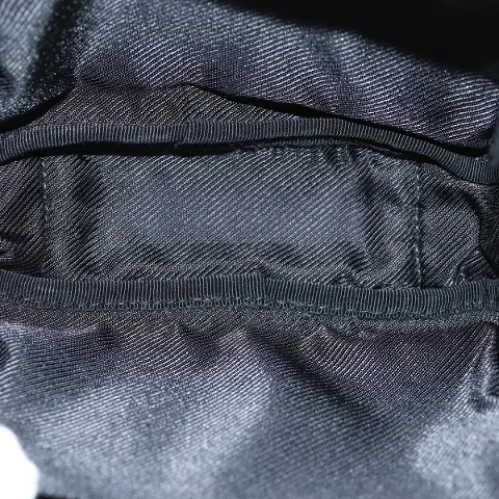Gucci Vintage Pre-owned Canvas clutches Black Dames