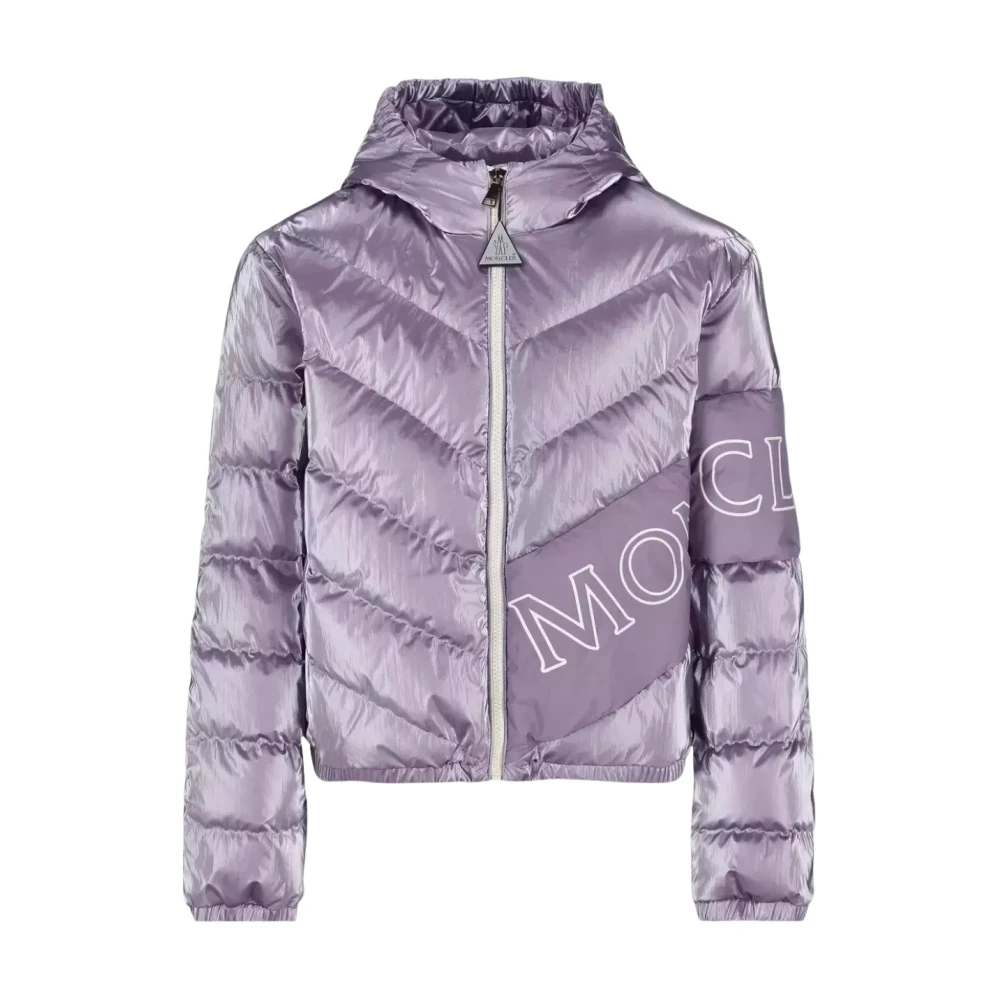 Moncler Lila Dunjacka Vonnes Barn Purple, Flicka