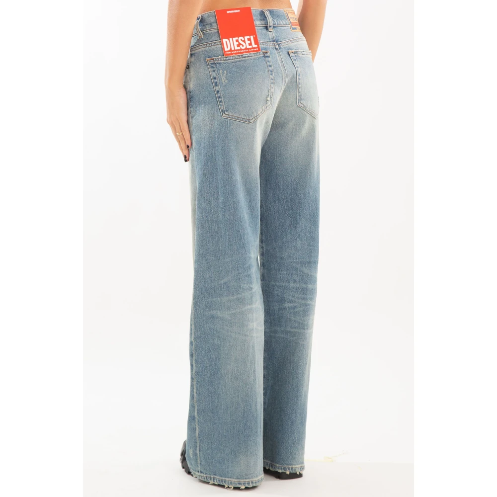 Diesel Vintage Flare Jeans 1978 Style Blue Dames