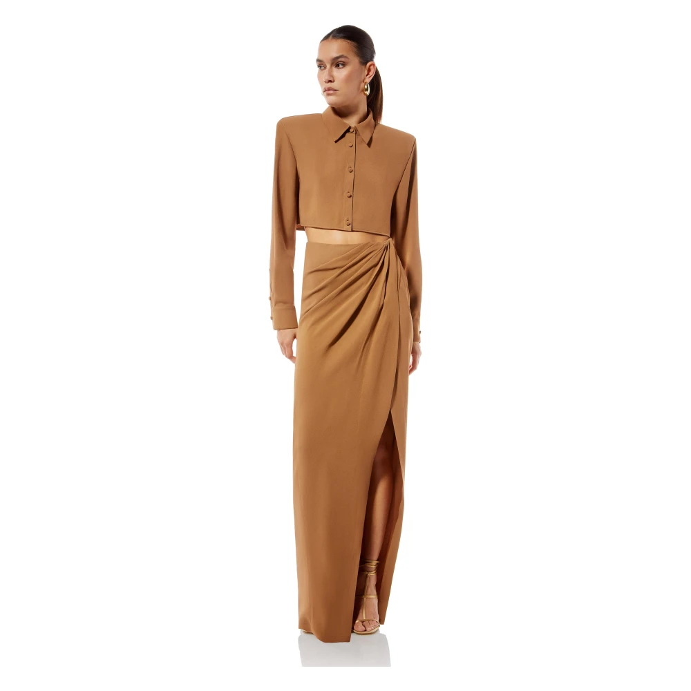 MVP wardrobe Bayard Shirt Brown Dames