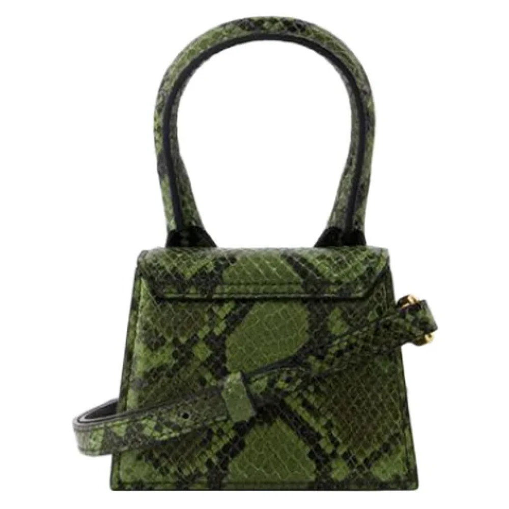 Jacquemus Leather crossbody-bags Green Dames