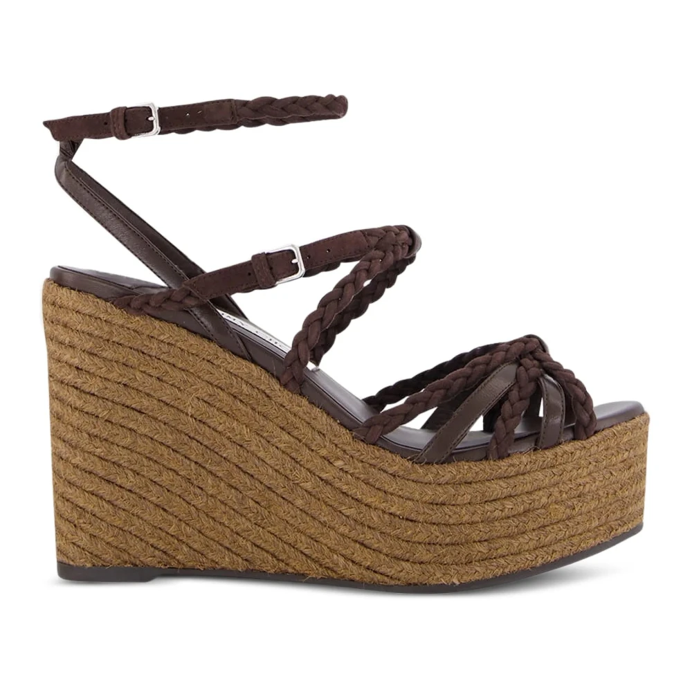Jimmy Choo Women's Brown Nyra Wedge