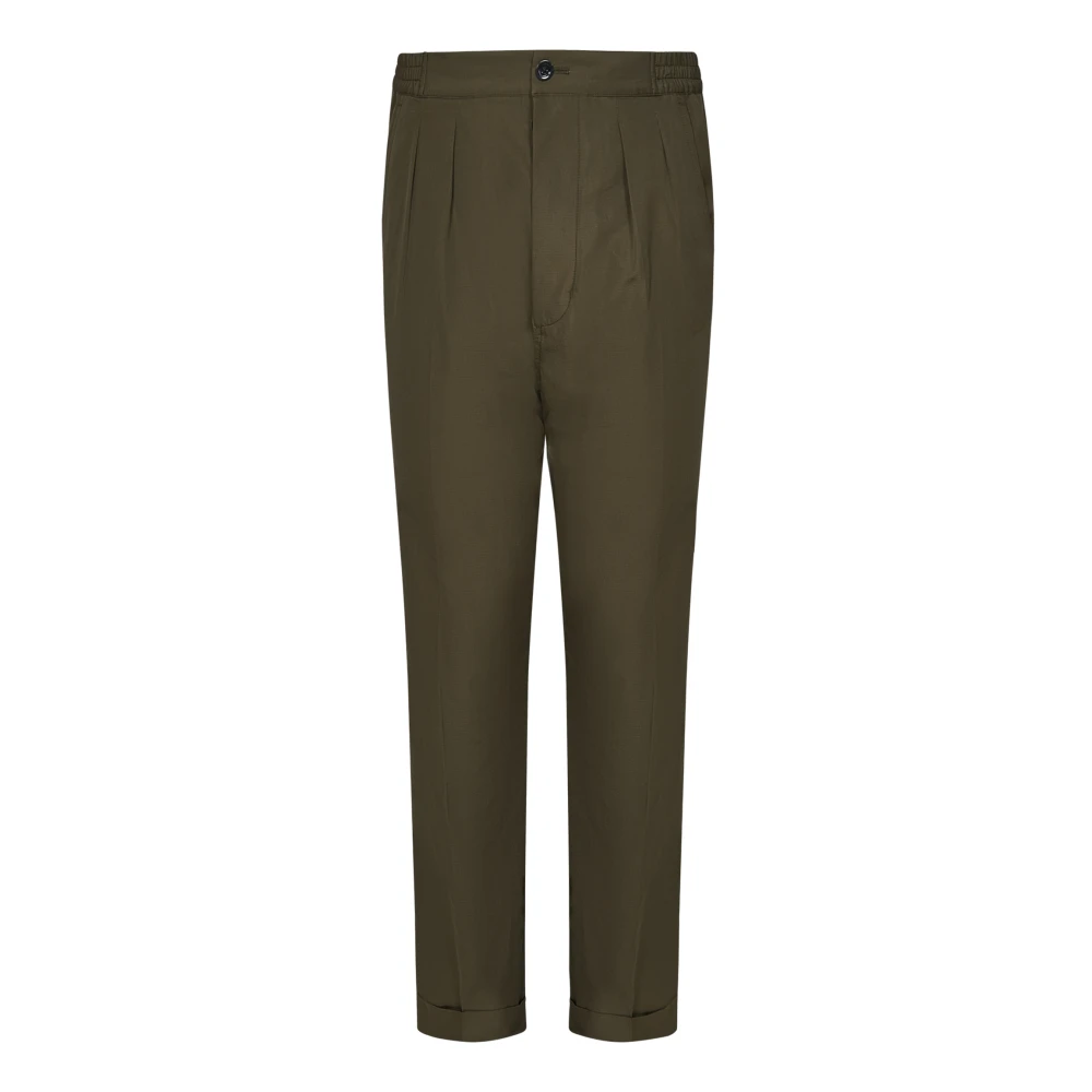 Tom Ford Luxe Groene Broek Aw24 Green Heren
