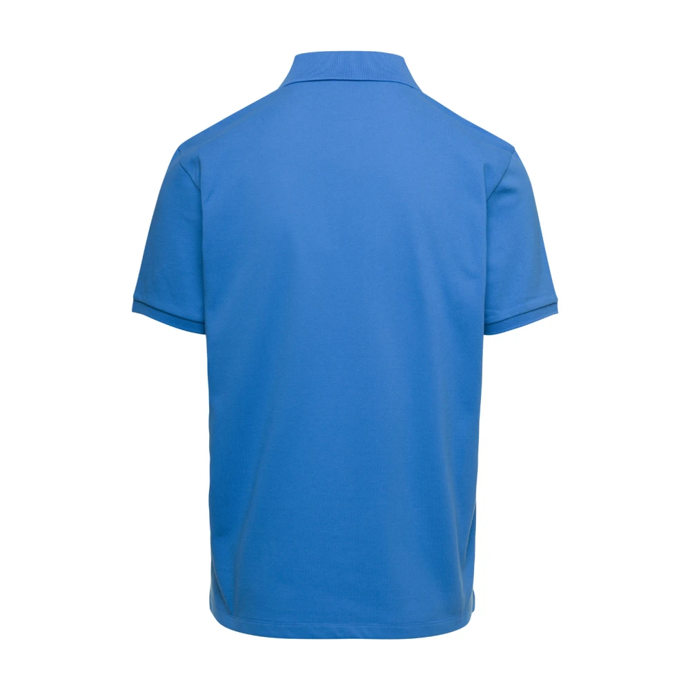 Moncler Polo Shirts Blue Heren