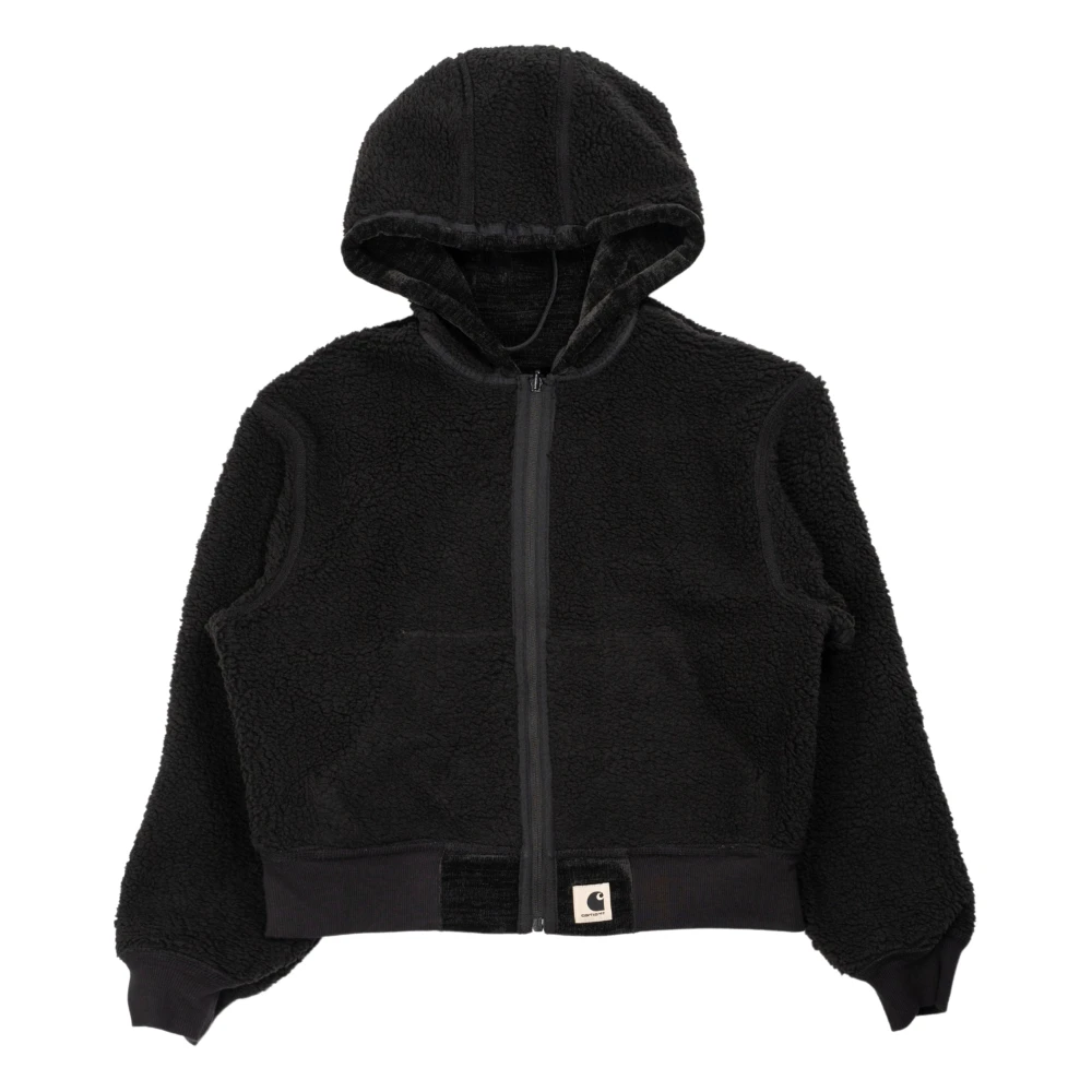 Carhartt WIP Omkeerbare Actieve Sweat Jacket Black Dames