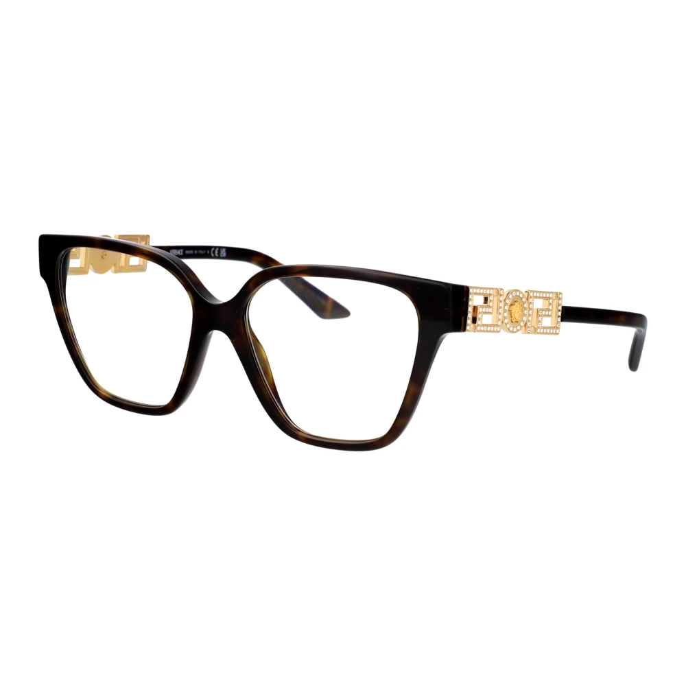 Versace Women's Brown Glasses, 54 Mm, Stylish Optical Glasses 0Ve3358b
