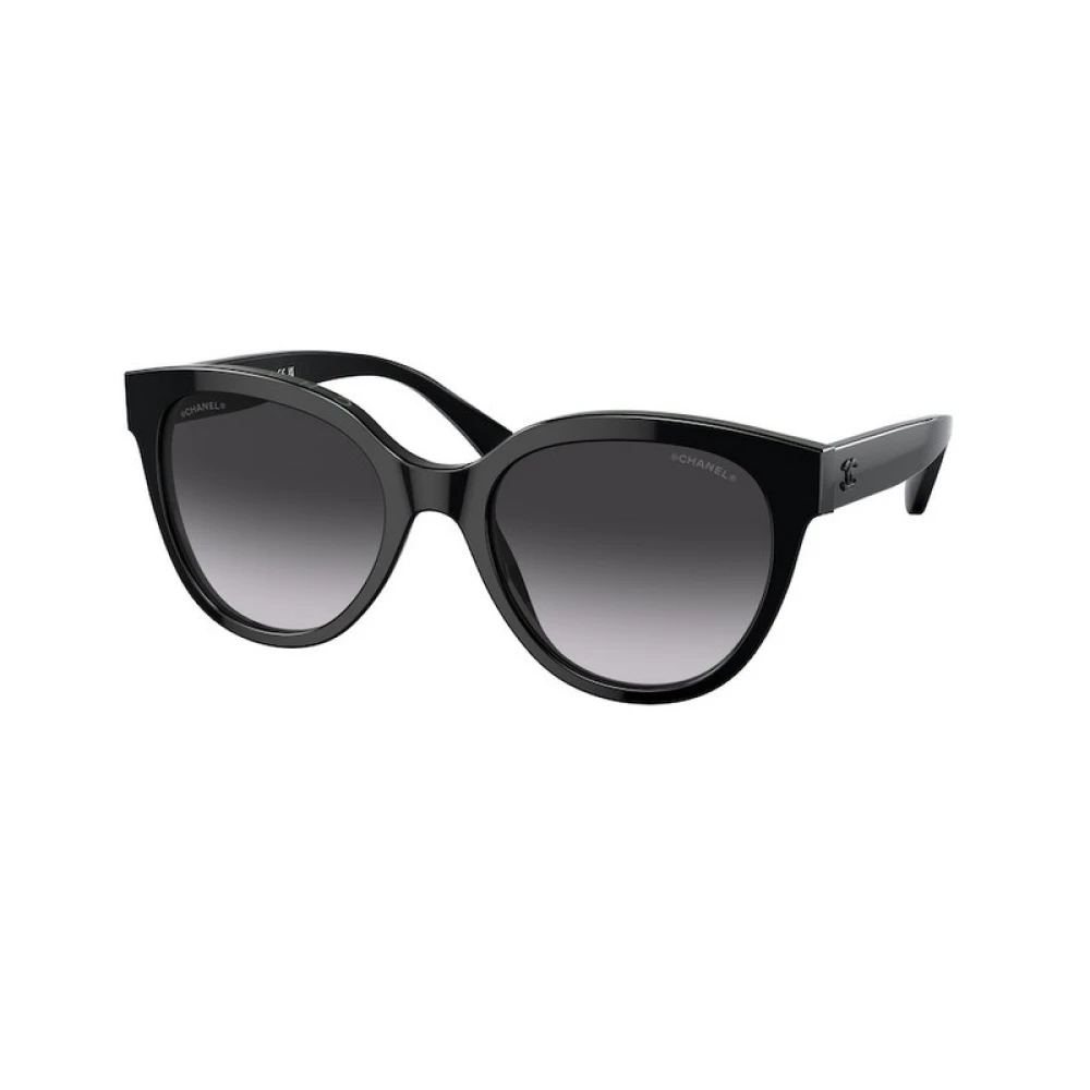 Chanel Zwarte montuur zonnebril Ch5414 1710S6 Black Unisex