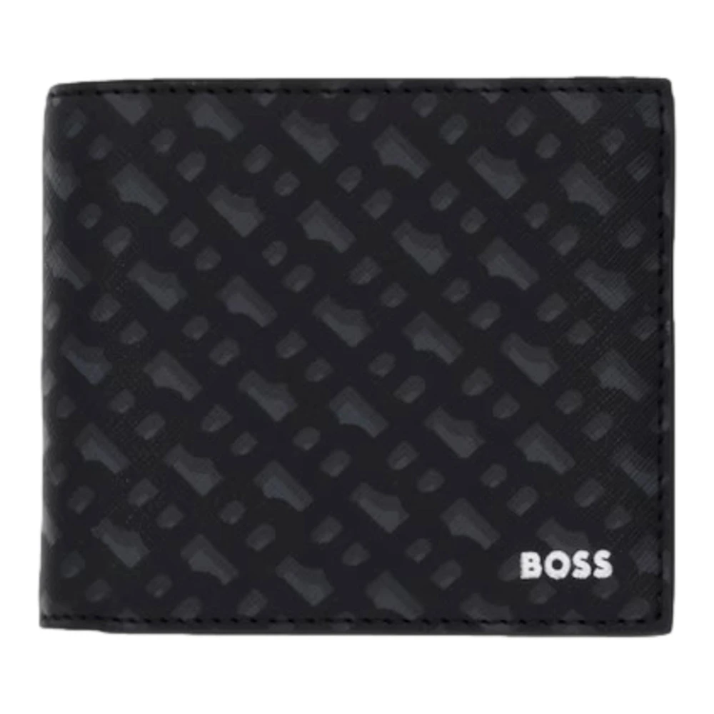 Hugo Unisex Black Wallets & Cardholders, One Size, Zair Mn 4Cc Coin Wallet
