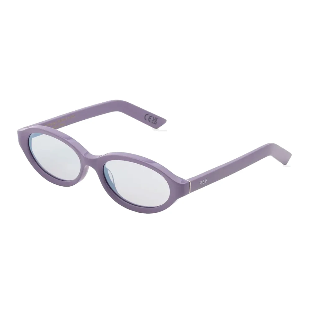 Retrosuperfuture Unisex Purple Bold Minimalist Sunglasses Parola Black - Sunglasses - 54 Mm - Accessories
