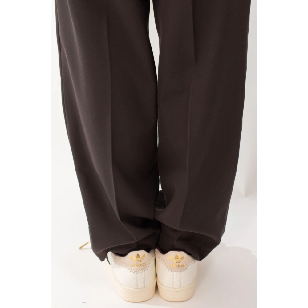 Costumein Losse broek met John riem Brown Heren