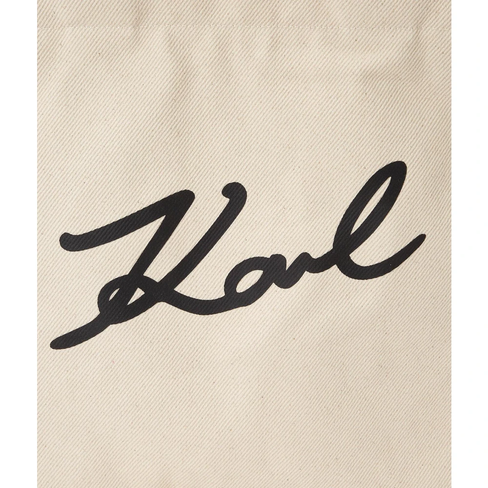 Karl Lagerfeld Annecy Shopper Tas Beige Dames