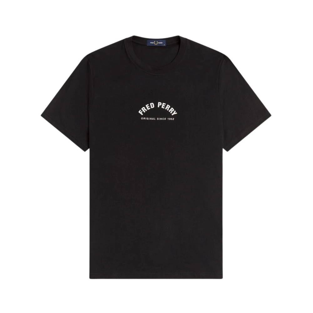 Fred Perry T-shirt Svart Herr