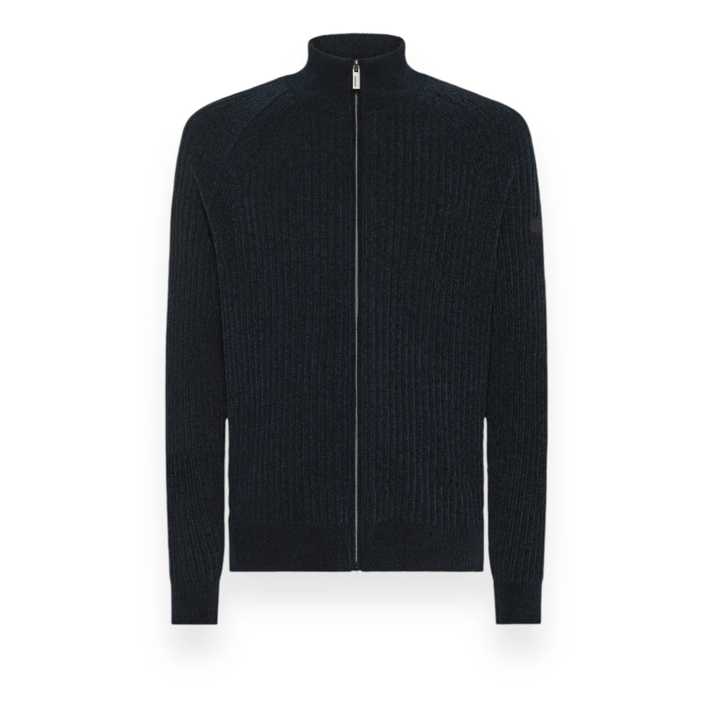 RRD Velvet Rave Full Zip Gebreid Blue Heren