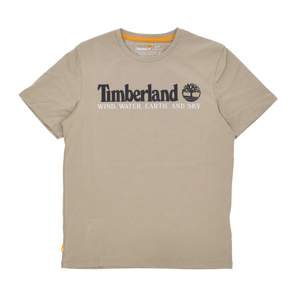 Timberland Citroenpeper Heren T-shirt Korte Mouw Beige Heren