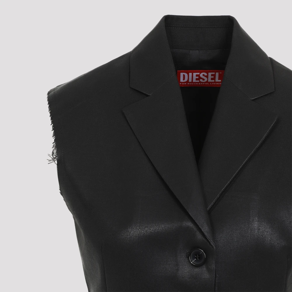 Diesel Zwart G-Baryt Vest Black Dames