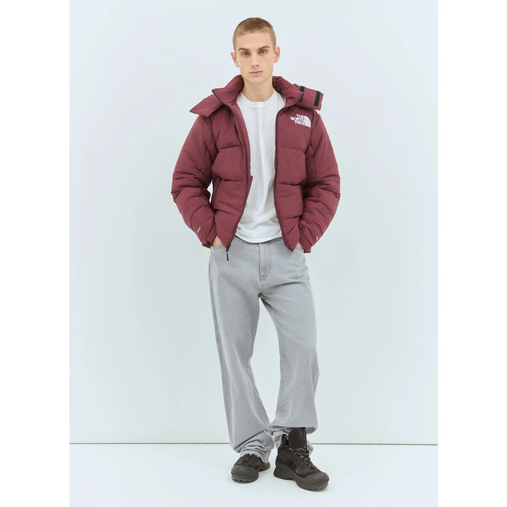 The North Face Baltoro Donsjack met Afneembare Capuchon Red Heren
