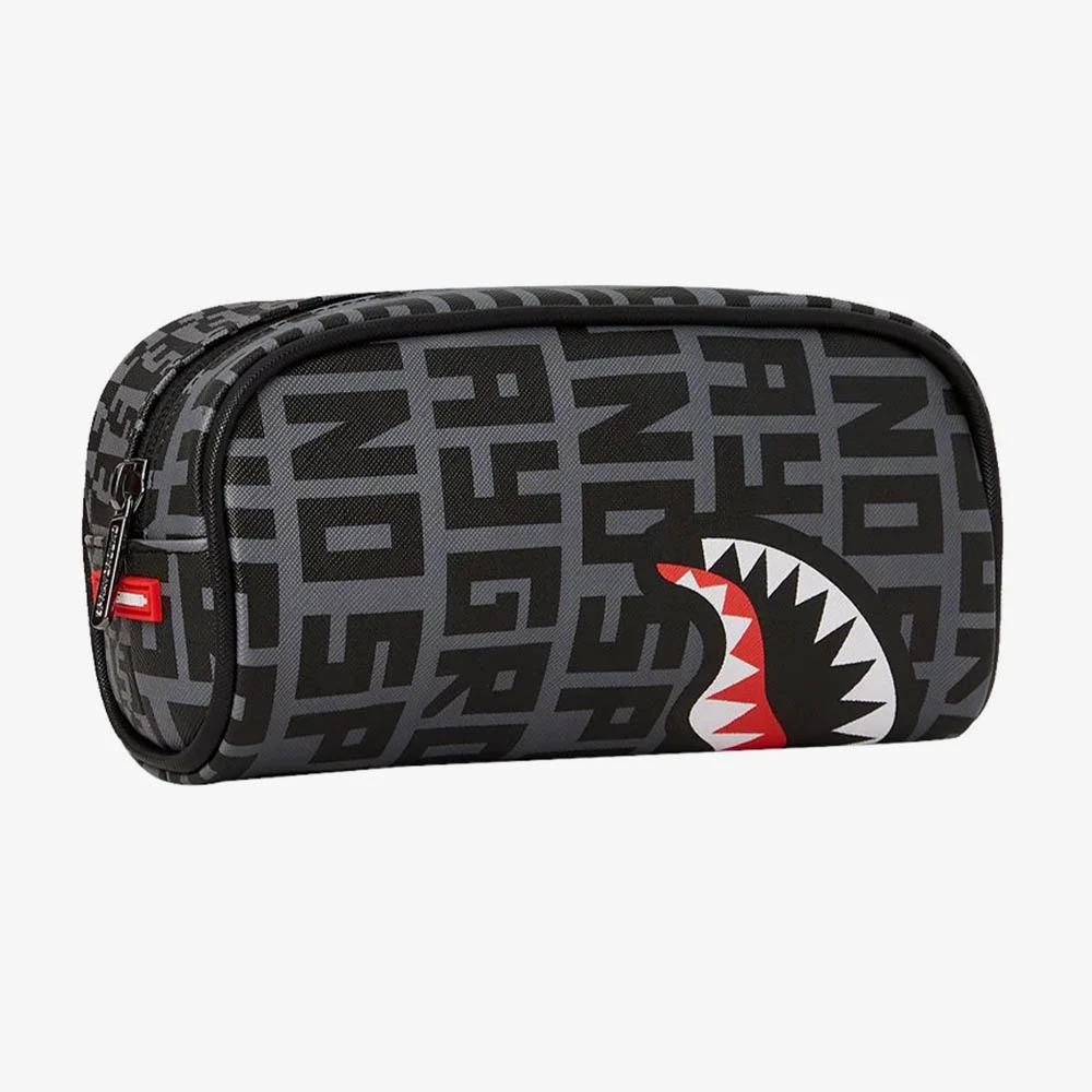 Sprayground Grijze Zwarte Pochette Stijlvol en Compact Black Dames