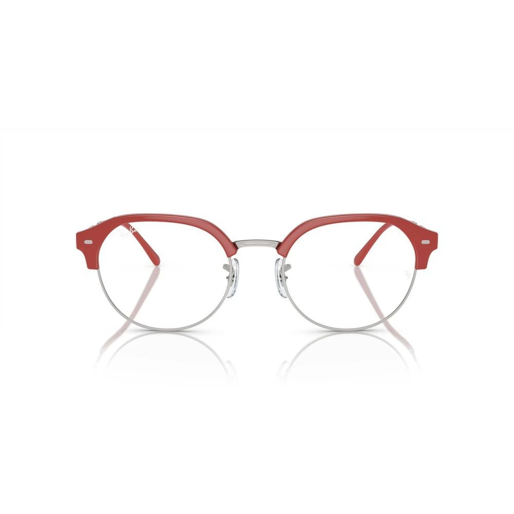 Ray-Ban Silver Red Eyewear Frames Red Dames